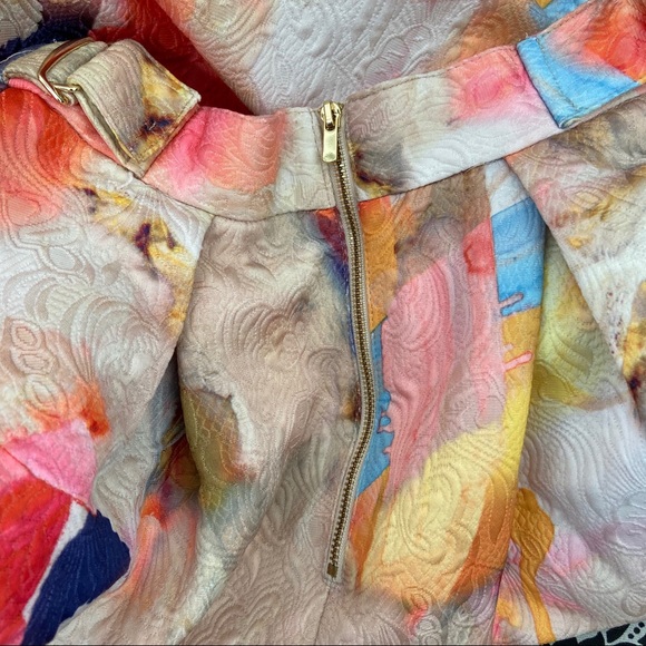 H&M | NWT Watercolor Circle Skirt - Picture 3 of 7